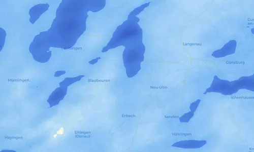 Regenradar Vorschaubild - Aktuelle Niederschläge in Birkebene und Umgebung