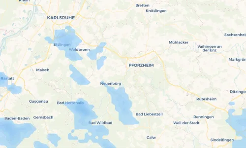 Regenradar Vorschaubild - Aktuelle Niederschläge in Birkenfeld und Umgebung