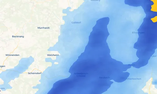 Regenradar Vorschaubild - Aktuelle Niederschläge in Birkenlohe und Umgebung