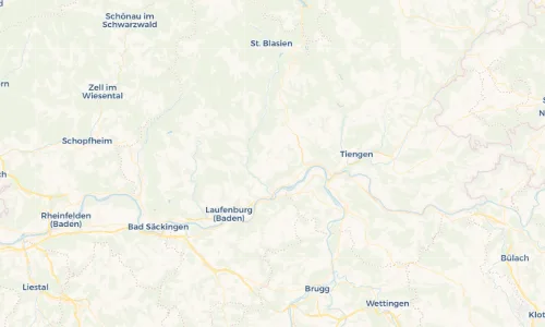 Regenradar-Vorschau: aktuelle Niederschläge in Birndorf und Umgebung