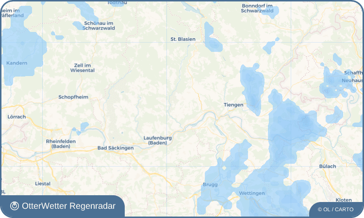 OtterWetter Regenradar-Widget Birndorf