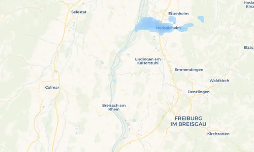 Regenradar Vorschaubild - Aktuelle Niederschläge in Bischoffingen und Umgebung
