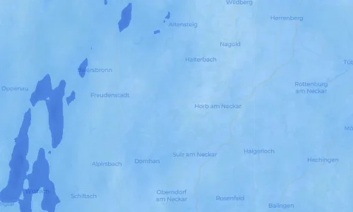 Regenradar-Vorschau: aktuelle Niederschläge in Bittelbronn und Umgebung
