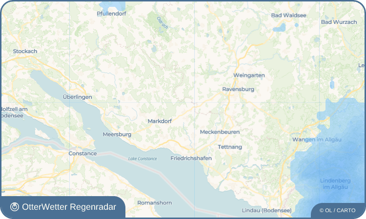 OtterWetter Regenradar-Widget Bitzenhofen