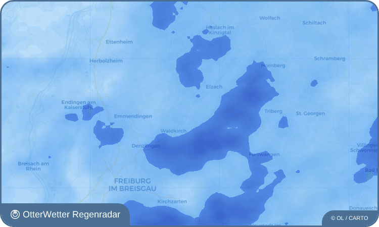 Wetter-Widget-Vorschau mit Vorhersagedaten für Bleibach