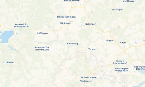 Regenradar Vorschaubild - Aktuelle Niederschläge in Blumberg und Umgebung