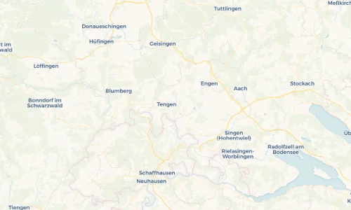 Regenradar Vorschaubild - Aktuelle Niederschläge in Blumenfeld und Umgebung
