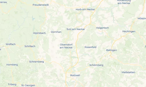 Regenradar Vorschaubild - Aktuelle Niederschläge in Bochingen und Umgebung