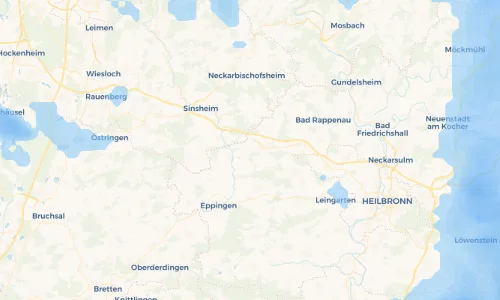 Regenradar Vorschaubild - Aktuelle Niederschläge in Bockschaft und Umgebung