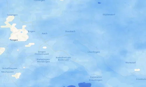 Regenradar Vorschaubild - Aktuelle Niederschläge in Bodman und Umgebung