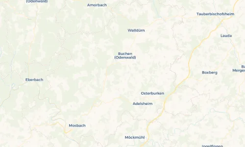 Regenradar Vorschaubild - Aktuelle Niederschläge in Bödigheim und Umgebung