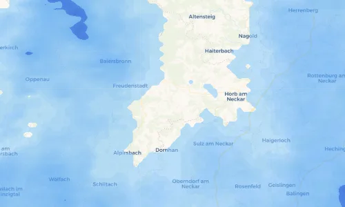 Regenradar Vorschaubild - Aktuelle Niederschläge in Böffingen und Umgebung