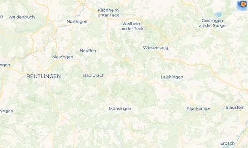 Regenradar Vorschaubild - Aktuelle Niederschläge in Böhringen und Umgebung