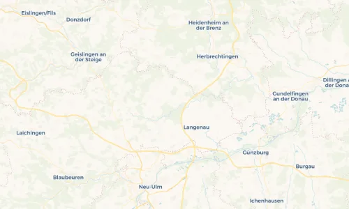 Regenradar Vorschaubild - Aktuelle Niederschläge in Börslingen und Umgebung