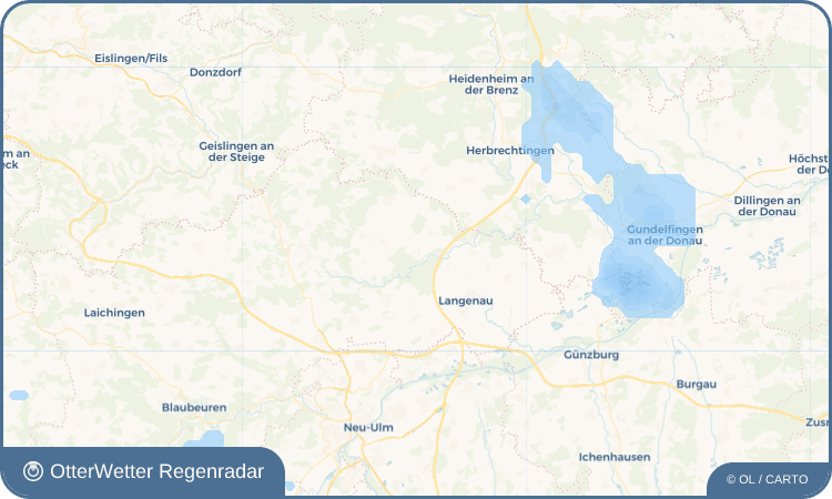 Widget-Vorschau für Börslingen Wetter-Widget-Vorschau mit Vorhersagedaten für Börslingen