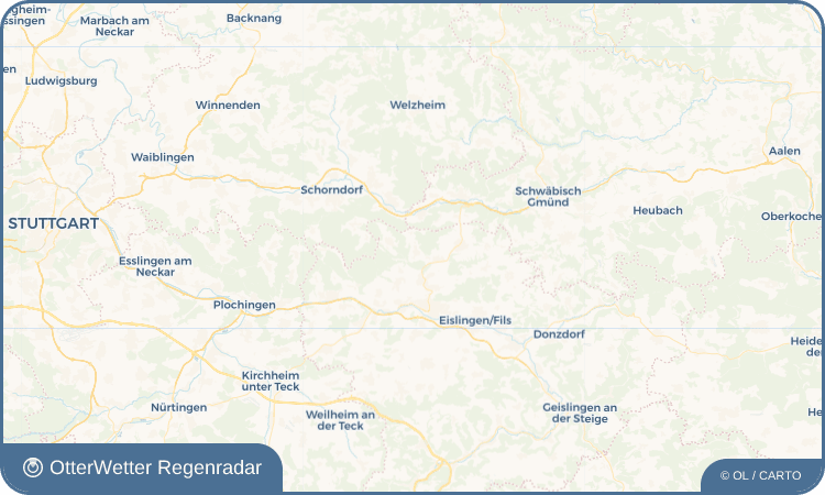 Wetter-Widget-Vorschau mit Vorhersagedaten für Börtlingen
