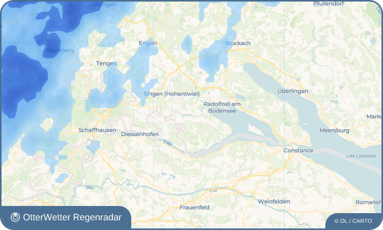 Widget-Vorschau für Bohlingen Wetter-Widget-Vorschau mit Vorhersagedaten für Bohlingen