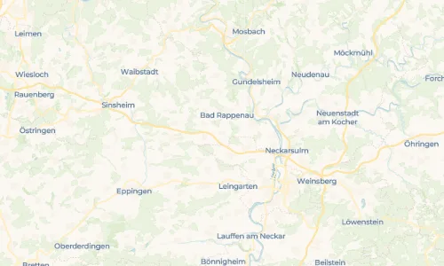 Regenradar Vorschaubild - Aktuelle Niederschläge in Bonfeld und Umgebung