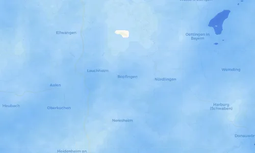 Regenradar Vorschaubild - Aktuelle Niederschläge in Bopfingen und Umgebung