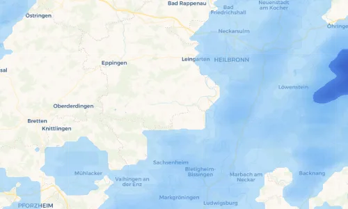 Regenradar Vorschaubild - Aktuelle Niederschläge in Botenheim und Umgebung