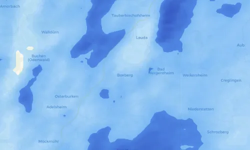 Regenradar Vorschaubild - Aktuelle Niederschläge in Boxberg und Umgebung