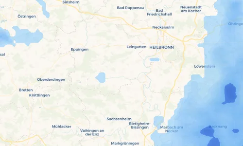 Regenradar Vorschaubild - Aktuelle Niederschläge in Brackenheim und Umgebung