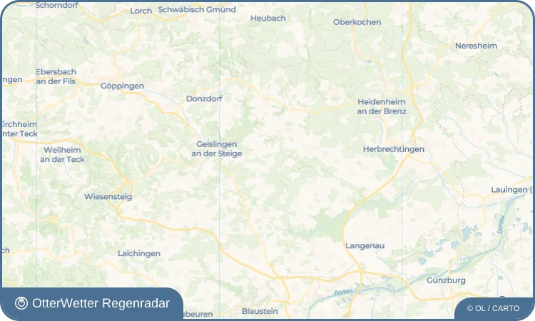 Widget-Vorschau für Bräunisheim Wetter-Widget-Vorschau mit Vorhersagedaten für Bräunisheim