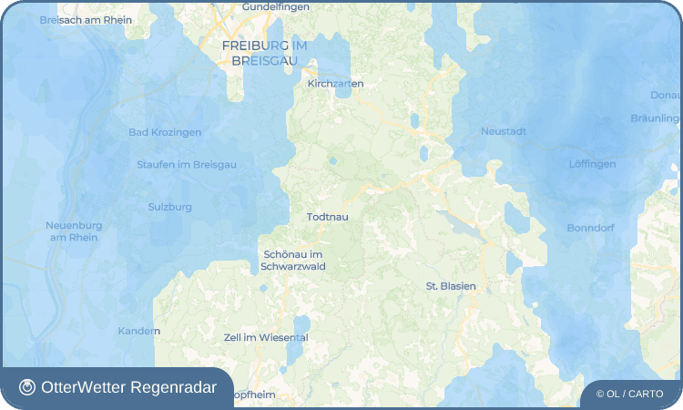 Widget-Vorschau für Brandenberg Wetter-Widget-Vorschau mit Vorhersagedaten für Brandenberg
