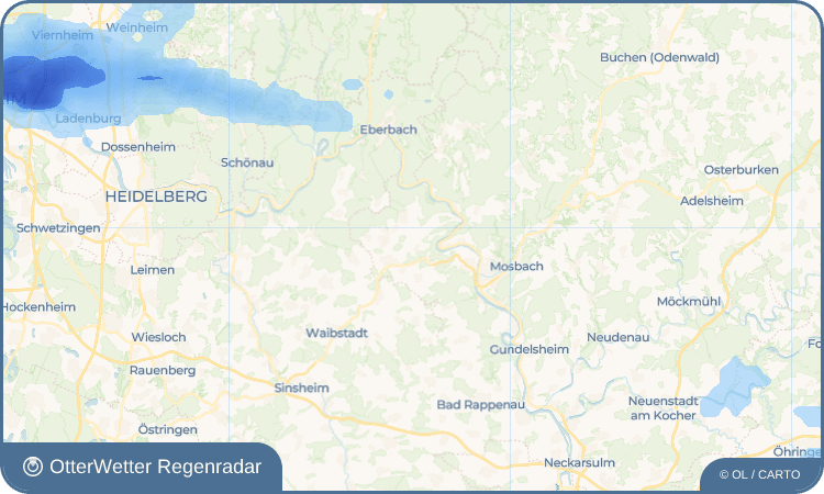 OtterWetter Regenradar-Widget Breitenbronn