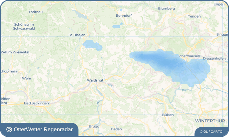 OtterWetter Regenradar-Widget Breitenfeld