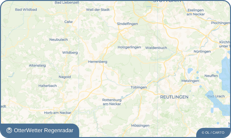 OtterWetter Regenradar-Widget Breitenholz