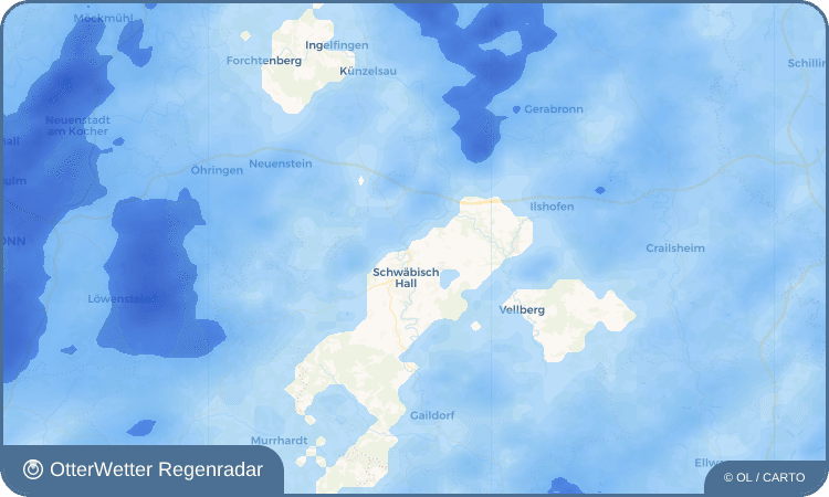 OtterWetter Regenradar-Widget Breitenstein