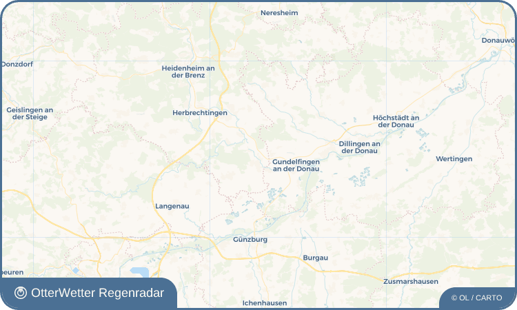 Widget-Vorschau für Brenz Wetter-Widget-Vorschau mit Vorhersagedaten für Brenz