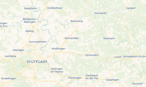 Regenradar Vorschaubild - Aktuelle Niederschläge in Breuningsweiler und Umgebung