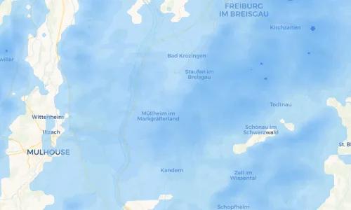 Regenradar Vorschaubild - Aktuelle Niederschläge in Britzingen und Umgebung