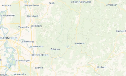 Regenradar Brombach: aktuelle Niederschläge in Brombach und Umgebung, Stand 19. Oktober 2026 um 22:00 Uhr