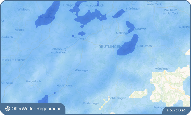 OtterWetter Regenradar-Widget Bronnweiler