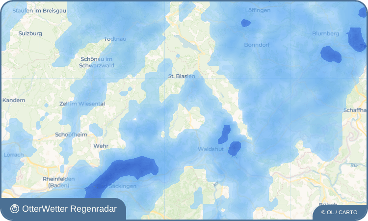 Widget-Vorschau für Brunnadern Wetter-Widget-Vorschau mit Vorhersagedaten für Brunnadern