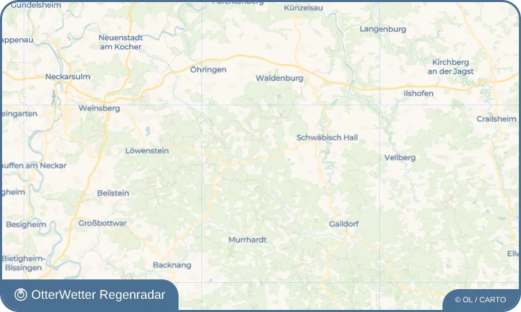 Wetter-Widget-Vorschau mit Vorhersagedaten für Bubenorbis