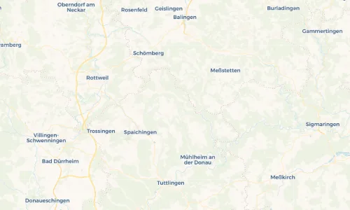 Regenradar-Vorschau: aktuelle Niederschläge in Bubsheim und Umgebung