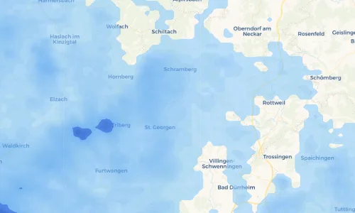 Regenradar Vorschaubild - Aktuelle Niederschläge in Buchenberg und Umgebung