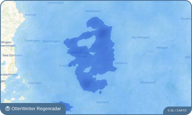 Widget-Vorschau für Buchheim Wetter-Widget-Vorschau mit Vorhersagedaten für Buchheim