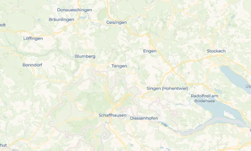 Regenradar-Vorschau: aktuelle Niederschläge in Büßlingen und Umgebung