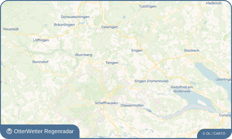 Widget-Vorschau für Büßlingen Wetter-Widget-Vorschau mit Vorhersagedaten für Büßlingen