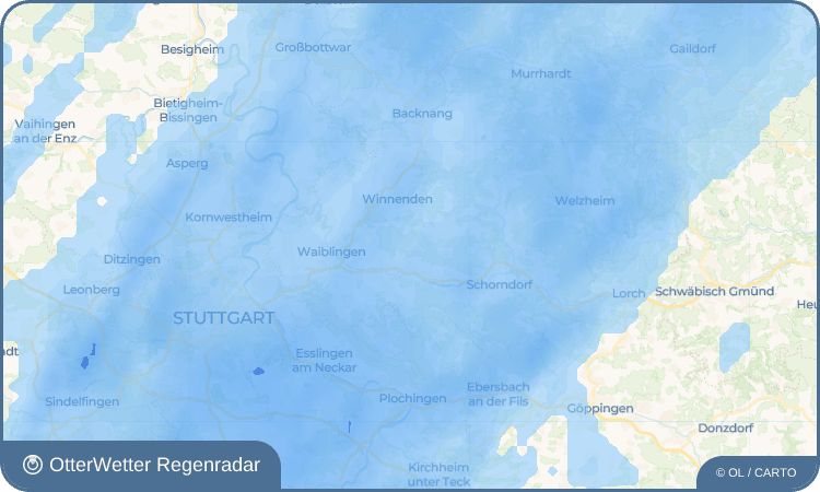 OtterWetter Regenradar-Widget Buoch