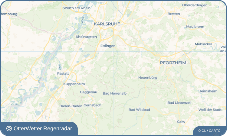 OtterWetter Regenradar-Widget Burbach