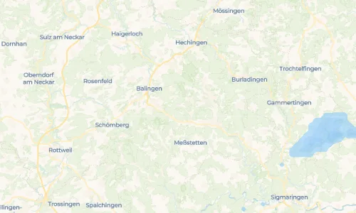Regenradar Vorschaubild - Aktuelle Niederschläge in Burgfelden und Umgebung