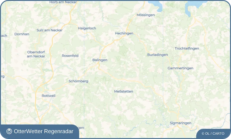 Wetter-Widget-Vorschau mit Vorhersagedaten für Burgfelden