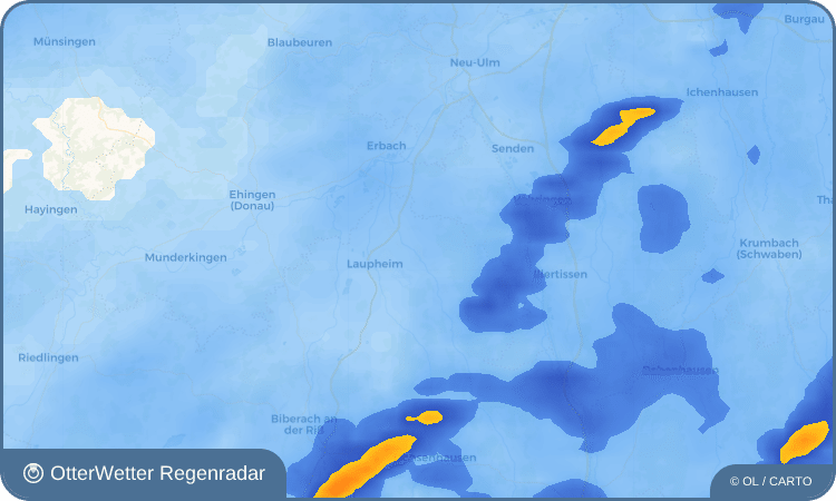 OtterWetter Regenradar-Widget Burgrieden