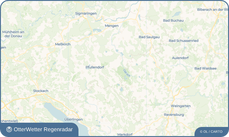 OtterWetter Regenradar-Widget Burgweiler